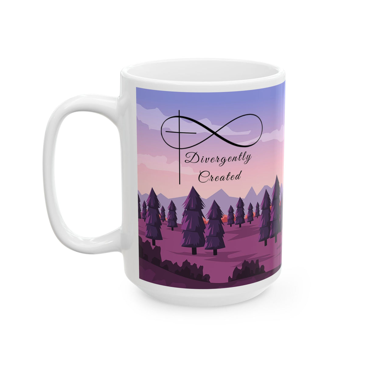 Coffee, Grace & Sensory Breaks Ceramic Mug (11oz/15oz)