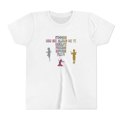Stimming Christian Neurodiversity Youth T-Shirt (Girls)
