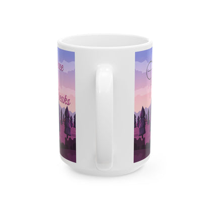 Coffee, Grace & Sensory Breaks Ceramic Mug (11oz/15oz)