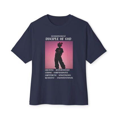Neurodivergent Disciple of God Unisex Boxy Tee