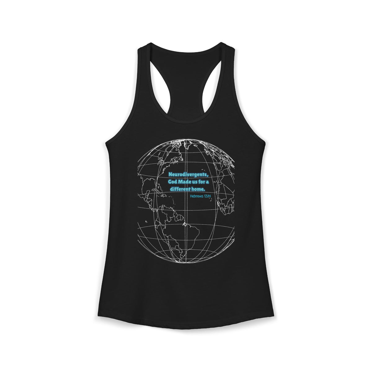 Made for a Different Home Christian Neurodiversity Tank