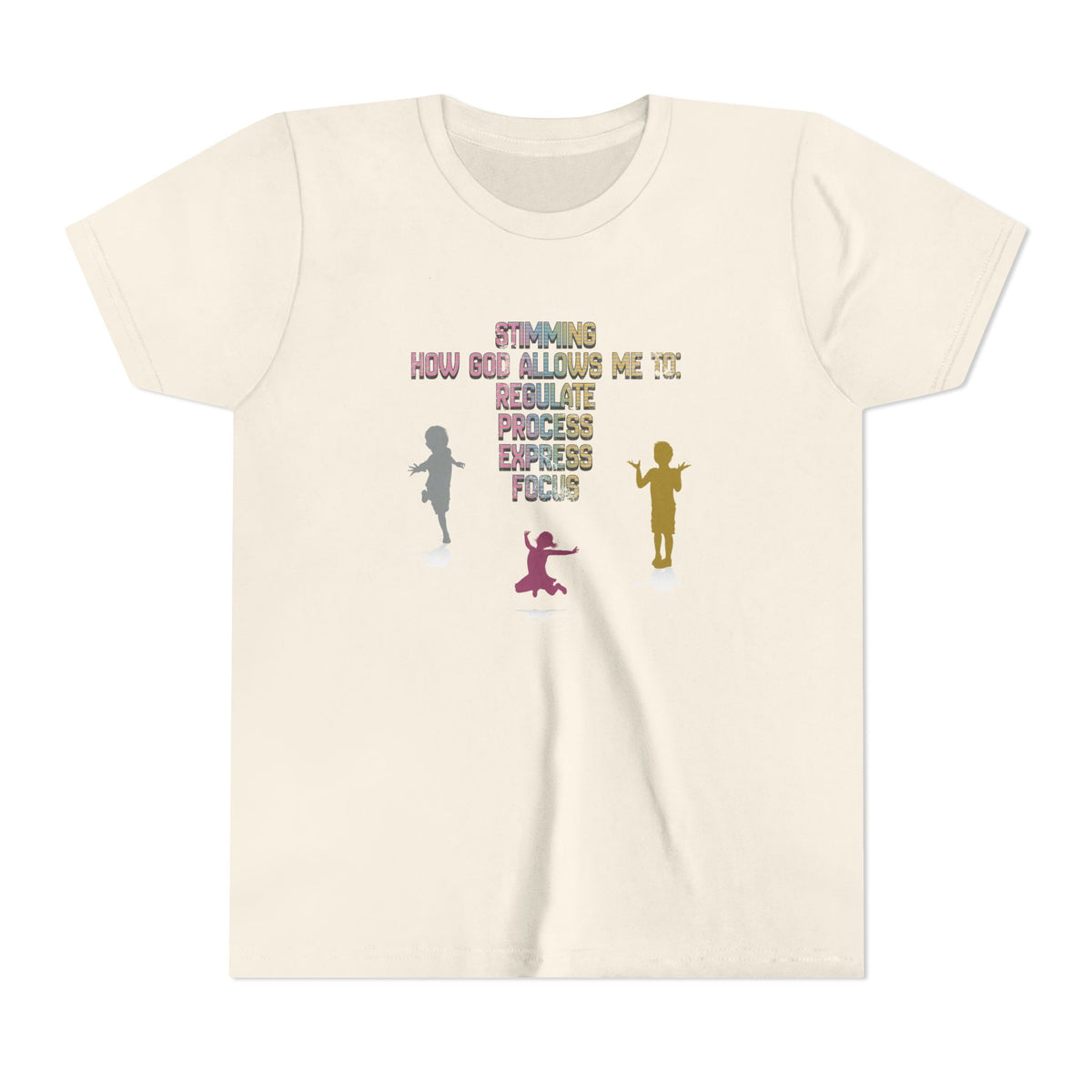 Stimming Christian Neurodiversity Youth T-Shirt (Girls)