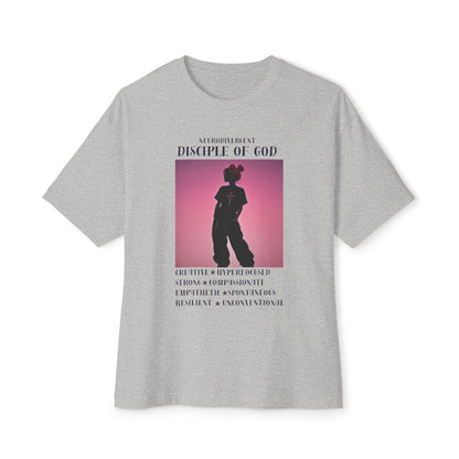 Neurodivergent Disciple of God Unisex Boxy Tee
