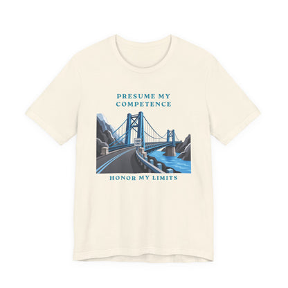 Presume My Competence, Honor My Limits Christian Neurodiversity T-Shirt