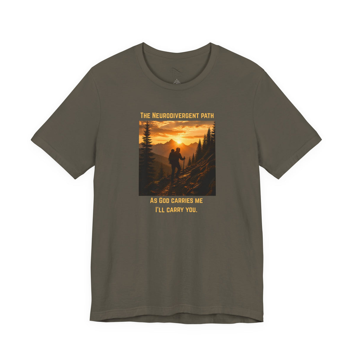 The Neurodivergent Path Christian T-Shirt