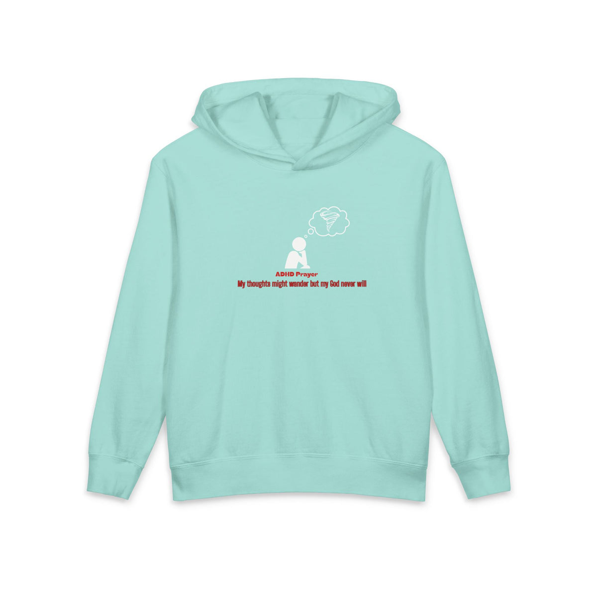 ADHD Prayer Christian Youth Hoodie