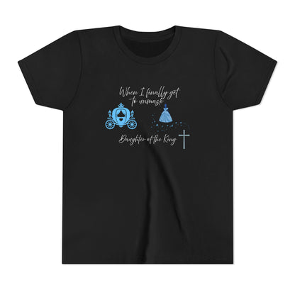 Daughter of the King — Christian Princess Youth T-Shirt
