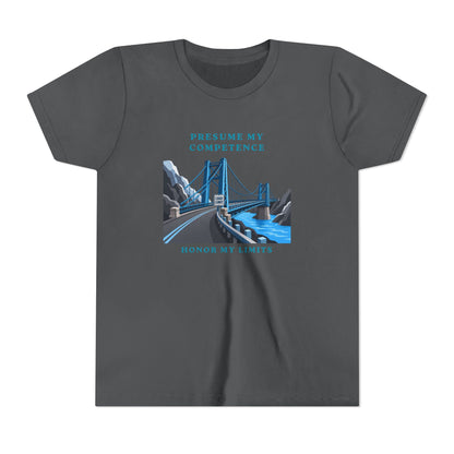 Presume My Competence, Honor My Limits Christian Neurodiversity Youth T-Shirt