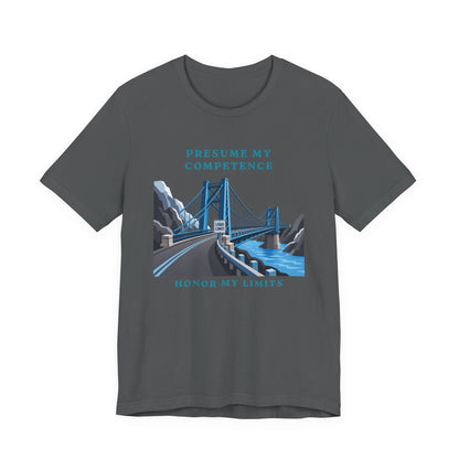 Presume My Competence, Honor My Limits Christian Neurodiversity T-Shirt